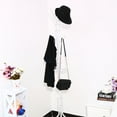 thumbnail image 3 of Metal Coat Rack Standing Coat Tree 12 Hooks Hanger for Hat Clothes,69 Inch White, 3 of 7