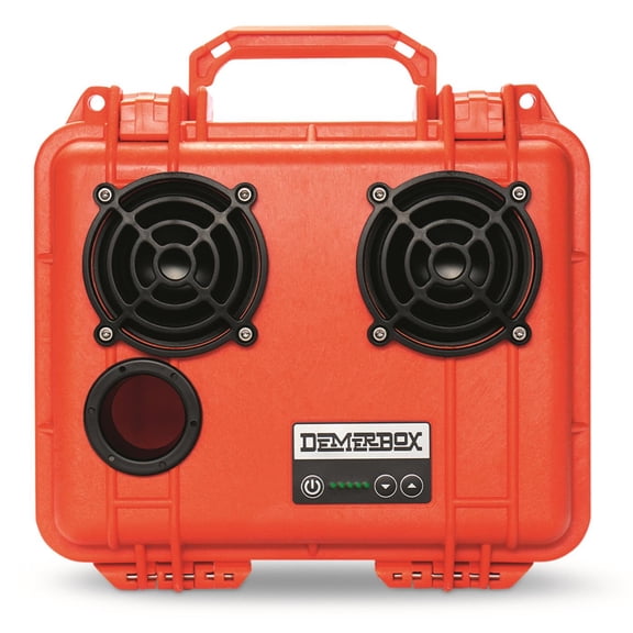 DemerBox DB2 Waterproof Bluetooth Speaker Orange 10.62"x9.68"x6.87"(27x25x18cm)