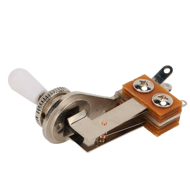 3 Way Toggle Switch, Easy To Install Pickup Selector Wear L Shaped Durable For Electric Guitars
