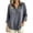Gray, variant on Maplenight Womens Henley Shirts Collared Long Sleeve Half Button Blouses Breathable Relaxed Fit Summer Casual Tops