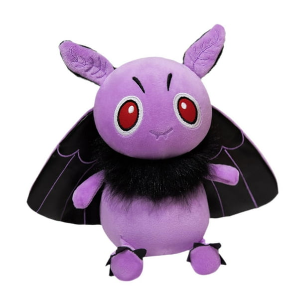 Polilla de peluche, juguete de peluche, muñeca de peluche de polilla, suministros blandos, regalo navideño, animal de peluche violeta