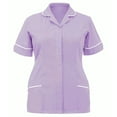 thumbnail image 1 of Pntutb Mujeres Enfermeras Túnica Uniforme Clínica Cuidador Solapa Ropa protectora tops Pntutb Pntutb-302, 1 of 3
