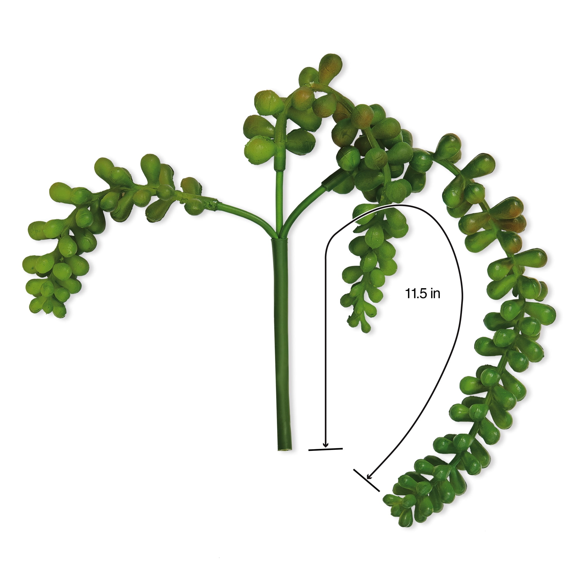 Mainstays Artificial Olive Green Succulent Pick 12" String of Pearls