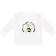 thumbnail image 3 of Inktastic auntie's little honeybee Boys or Girls Long Sleeve Toddler T-Shirt, 3 of 5