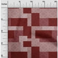 thumbnail image 1 of oneOone Tissu Polyester Lycra Carré Imprimé Géométrique BTY 56 Pouces de Large, 1 of 4