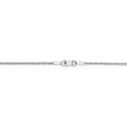 thumbnail image 4 of 10K White Gold chain Rope Diamond-cut 24 in 2.5 mm, 4 of 5