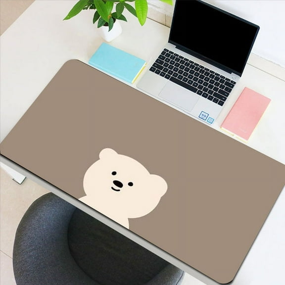 Super Cute Bear Painted Gaming Mouse Pad - Extended Large Mouse Mat for PC & Laptop