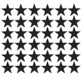 thumbnail image 6 of 36 Pack Bulk 9" Foil Star Party Cutout- Black, 6 of 10