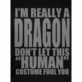 thumbnail image 4 of Old Glory Juniors Halloween Human Dragon Costume Sleeveless Graphic Tank Top, 4 of 6