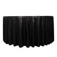 thumbnail image 2 of BalsaCircle 120 in Black Sequin Dots Polyester Round Tablecloth Wedding Party Events Reception Decorations Supplies, 2 of 6