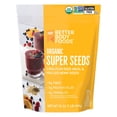 thumbnail image 2 of (6 pack) BetterBody Foods Organic Super Seeds, Chia Seeds, Flaxseed Meal, & Hemp Seeds, 16 oz, 2 of 9
