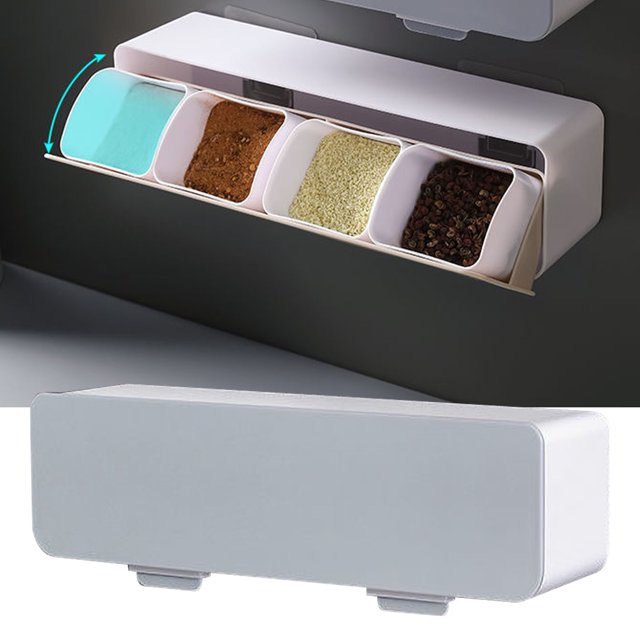 Caja de Condimentos Montada en la Pared BuyWeek para Especias 400 ml