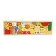 thumbnail image 2 of Bloque de apilamiento de madera, juego de apilamiento de equilibrio y habilidad, habilidades motoras finas Montessori, juego de equilibrio, bloques de Cocina Baoblaze Bloque de apilamiento, 2 of 8