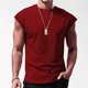 thumbnail image 2 of Playeras Cuello V Para Hombre, Camiseta Holgada Con Estampado De Letras De Ciudad, Conjunto De Ropa Deportiva De Verano, Ropa Deportiva Informal, 2 of 4