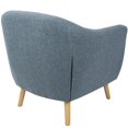 thumbnail image 3 of Chaise moderne milieu-du-siècle Rockwell de LumiSource, 3 of 7