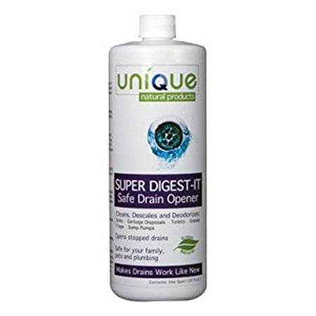SAFE DRAIN OPENER QUART (Best Septic Safe Drain Cleaner)