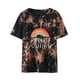 thumbnail image 4 of Puntoco camiseta de mujer camisetas divertidas lindas de manga corta camiseta Tie-Dye camiseta tops blusa regalo para mujer Puntoco Puntoco-1040, 4 of 6