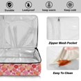thumbnail image 4 of Iauyy Casserole Carrier for Hot Food Insulated Casserole Travel Carry Bag with Lid Food Warmer Bag for Party/Picnic,Grapefruit, 4 of 7