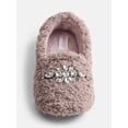thumbnail image 5 of Joyspun Women's Embellished Slippers, 5 of 6
