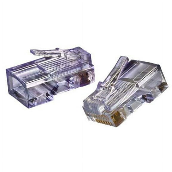 Triplett Pass Thru Modular Plug,RJ45 Type,PK50 CAT5-HSP