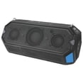 thumbnail image 2 of Altec Lansing HydraShock Étanche Haut-Parleur Bluetooth Sans Fil Reconditionné - Noir/bleu Royal - Grade A, 2 of 6