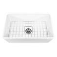 thumbnail image 1 of Nantucket Sinks T-FCFS30 Farmhouse Kitchen Sink with Grid and Drain, 1 of 2
