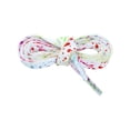thumbnail image 2 of Unisex Flat Shoe Laces Splatter Painted Fun Shoelaces for Sneakers 2 Pairs Rainbow 140cm/55.1", 2 of 4