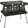 thumbnail image 2 of Keter Folding Work Table with Two Adjustable Clamps, 29 lbs, 2 of 9