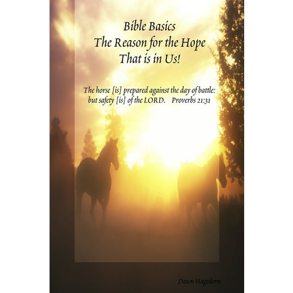 Bible Basics - The Reason for the Hope That is in Us!, (Paperback)