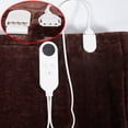 thumbnail image 4 of Luxurious Heated Blanket, Etl Certified Overheat Protection, Customizable Heat Settings & Energy Efficient Microplush Sherpa Throw For Versatile Usage In Living Room, Bedroom, And, 4 of 5