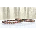 thumbnail image 2 of K-KED Wholesale Lot 6 Pcs Rhodonite 6mm 7.5” Crystal Healing Stretch Bracelet, 2 of 4