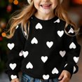 thumbnail image 2 of Manga larga vestido de línea para las mujeres imprimir casual suelto sudadera con capucha, forrado de lana cálido manga larga cuello redondo suéter para invierno otoño uso diario, 2 of 9