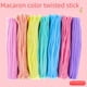 thumbnail image 1 of Bolsa de material artístico para producción de juguetes para niños con barra de torsión de raíces de cabello hecha a mano con cifrado de raíces de cabello de color macarrón, 1 of 5