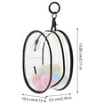 thumbnail image 3 of SHISUYAN 1 Set Clear PVC Doll Storage Bag for Portable and Stylish Use Black Small Size, 3 of 9
