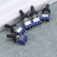 thumbnail image 5 of ROMANSENTIAL 5Sets Metal Mini Toggle Switch Portable and Lightweight 1.2x1.3x3in, 5 of 8