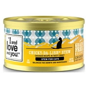 "I and love and you" - Chicky-Da-Lish Stew Wet Cat Food - Single 3 oz can