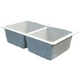 thumbnail image 4 of Transolid 33" x 22" Top Mount Aversa Granite Kitchen Sink, Available in Various Colors, 4 of 4