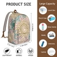 thumbnail image 5 of Sunny Sunflower Patterned Backpack with Dedicated Tech Section, Versatile Bookbag for Classroom and Office, Comfortable Grip Handles, Supportive Gift, 5 of 5