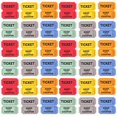 thumbnail image 1 of Dosaele600 Pcs Carnival Raffle Tickets For Festivals Double Roll Raffle Tickets Events Raffle Tickets Single Ticket Roll for Games Universal Use, 1 of 8