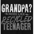thumbnail image 2 of Young at Heart Grandpa Grandparent Men's Long Sleeve Tee T Shirt Brisco Brands S, 2 of 6