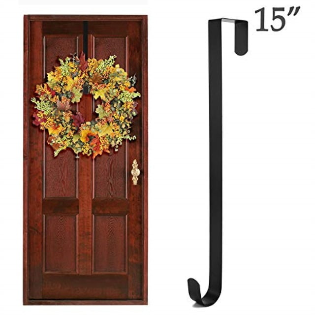 Wish Wreath Hanger OverTheDoor Hook for Hanging Hats, Coats, Towels, Christmas Wreaths and