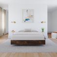 thumbnail image 4 of Nexera Nocce Collection Queen Size Brown Platform Bed, 4 of 7