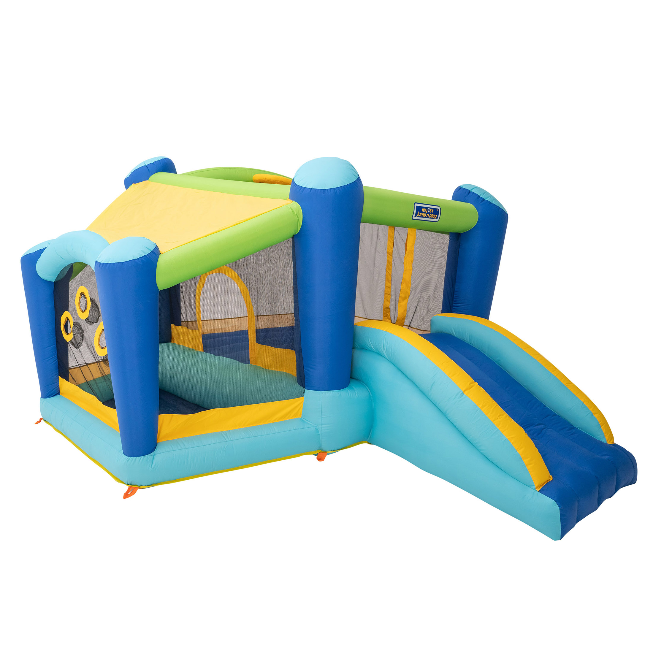 Sportspower My First Jump 'n Slide Bounce House with Ball Pit & with Lifetime Warranty on Heavy Duty Blower - image 10 of 10