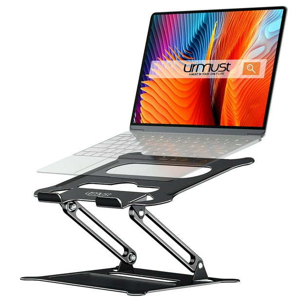 Urmust Laptop Stand for Desk Adjustable Laptop Holder Portable Laptop