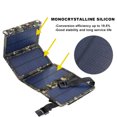 thumbnail image 3 of Amerteer 20W Outdoor Travel Portable Solar Power Supply 5V Wild Foldable Charging Panel Waterproof Polysilicon Cell Charging Board With USB Interface For Phone/Flashlight/Ipad/Fan-Camouflage, 3 of 7