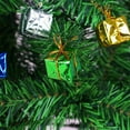 thumbnail image 3 of Christmas Mini Gifts Box Ornaments: 48 Pcs Metallic Foil Wrapped Decoration Gift Boxes Miniature Christmas Tree Hanging Decoration (2.5CM+3CM+4CM+5CM,Random Color), 3 of 8