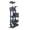 Dark Gray, variant on Costway 70” Cat Tree for Indoor Cats with Padded Top Perch, Dual Condos, Hammock, Platforms Light Gray