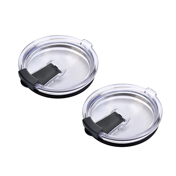 ACDANC Sold 2Pcs New Leak Spill Proof Lid for 20 Oz Tumblers (Black)