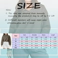thumbnail image 3 of Durtebeua Long Sleeve Loose Fit Pullover for Women Quarter Zip Pullover Women, 3 of 6