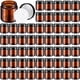 thumbnail image 1 of Frascos de vidrio Norme de 4 oz/120 ml con tapas redondas a prueba de fugas, 64 unidades, 1 of 6